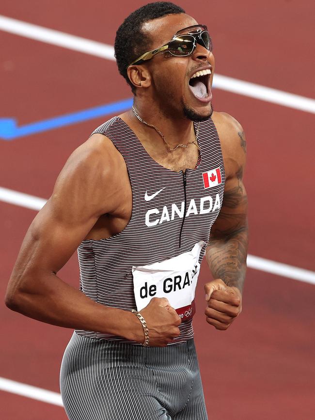 Andre de Grasse. Picture: Adam Head