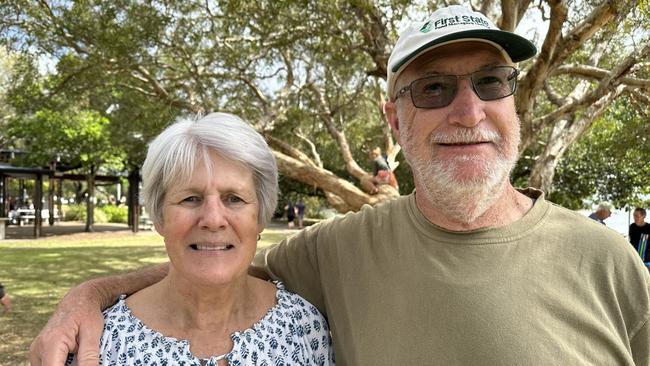 Will and Anne Fraser. Picture: Letea Cavander