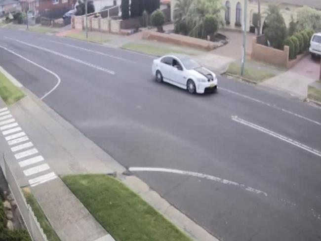 A Holden Commodore and Honda CRV were both seen arriving at and leaving the property in the hours before the arrest. Picture: NSW Police