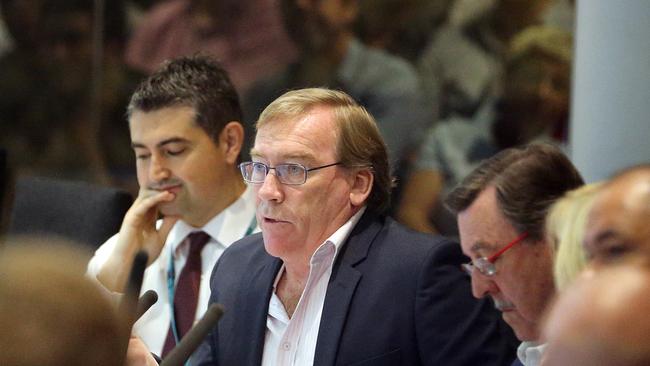 Councillor Peter Young at a planning committee meeting. Picture: Richard Gosling.