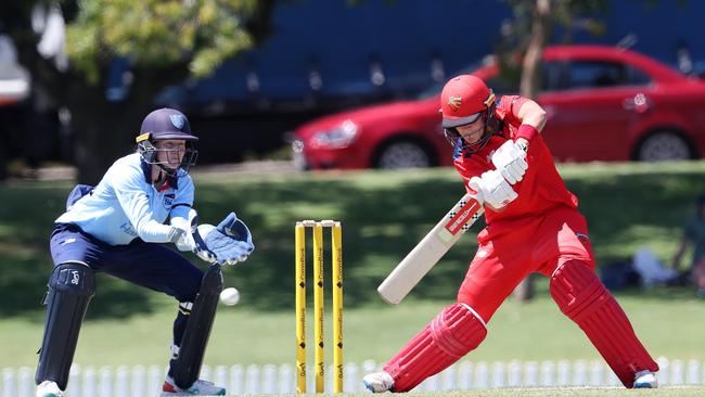 Paddy Dooley’s sister Josie in action. (Photo by Sarah Reed/Getty Images)