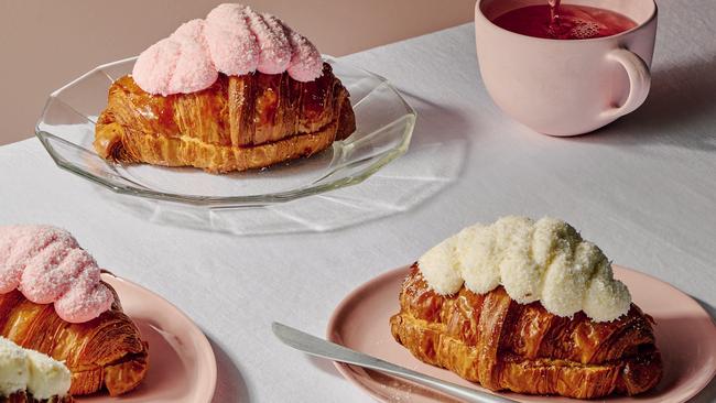 Lune’s finger bun croissants. Picture: Pete Dillon