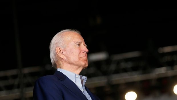 Joe Biden is enjoying a bounce from the South Carolina primary. Picture: Getty Images.