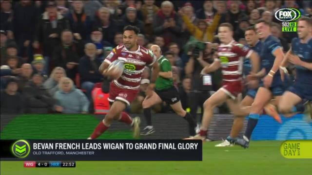 Aussie French leads Wigan to GF glory