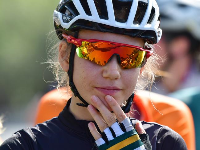 Sarah Gigante is only 19 but is already a TDU contender. Picture: Stephen Harman