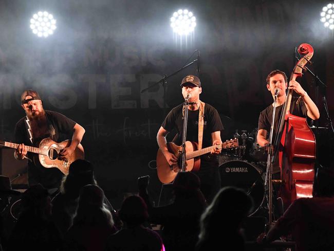 Mack Geiger performs at Crow Bar, Gympie Music Muster. Picture: Patrick Woods.