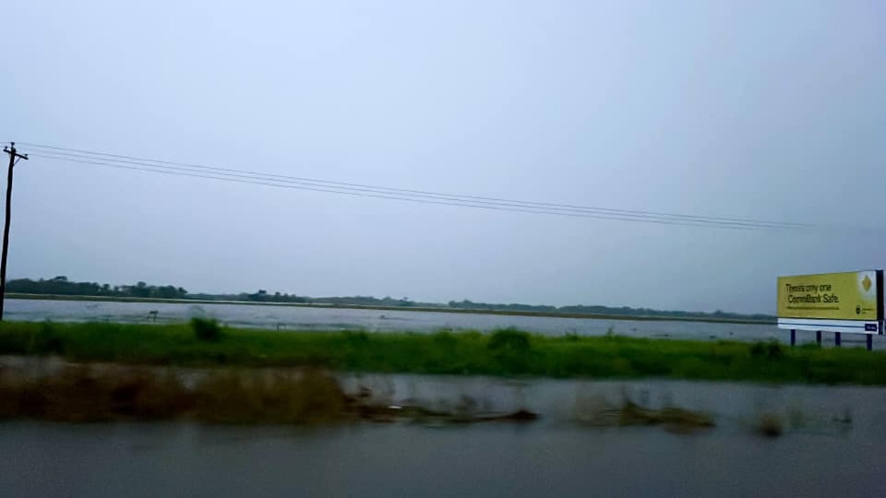 Bianca Parison reported over 275mm (rain gauge overflowing) between Giru and Mount Surround in the Townsville region.