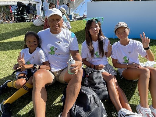 The Walcott family. Picture: Athos Sirianos