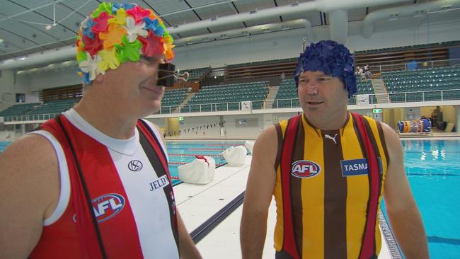 Danny Frawley loved being the TV prankster with Jason Dunstall.