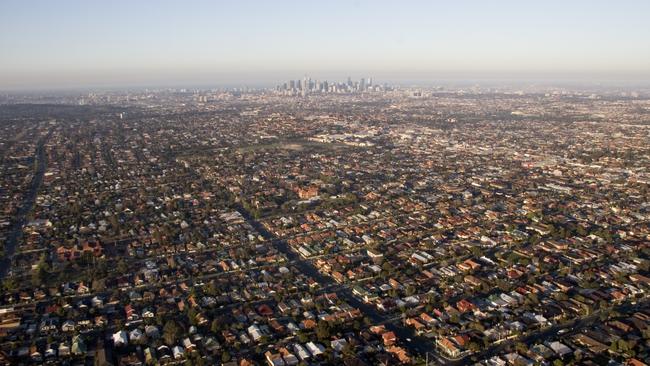 The government should be on guard for a housing slump. Picture: Stock image