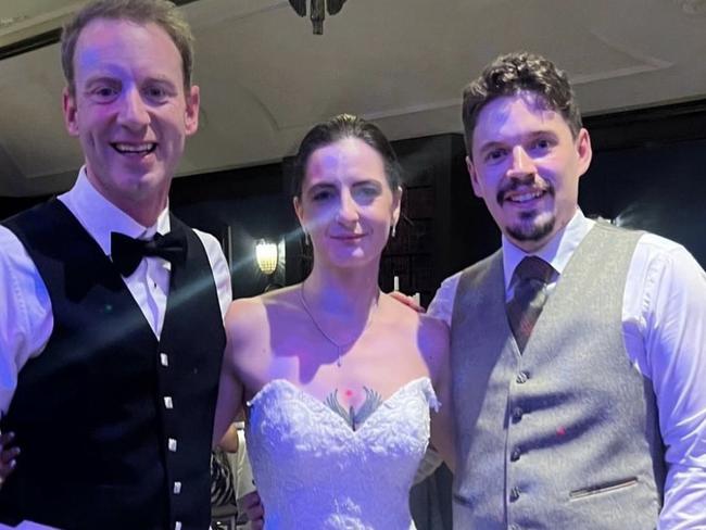 David Speirs Scotland Wedding, Mr and Mrs Baxter Picture: Instagram