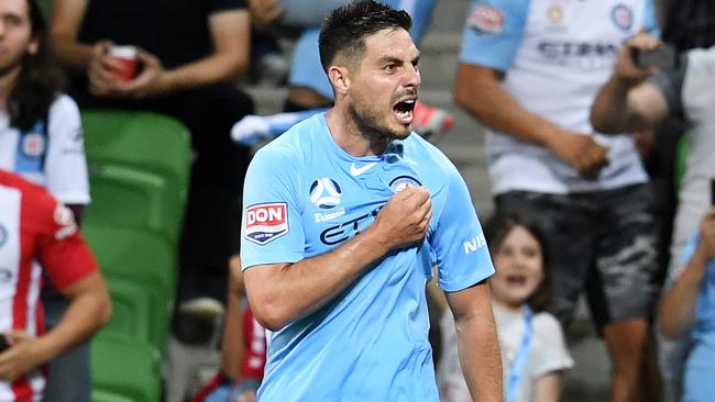 Bruno Fornaroli will not be selected for Melbourne City this week. Picture: AAP Images