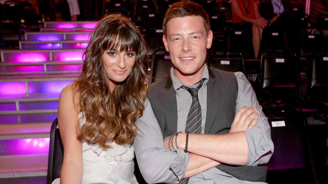 Lea Michele and Cory Monteith in 2012. Picture: Christopher Polk/Getty Images for VH1