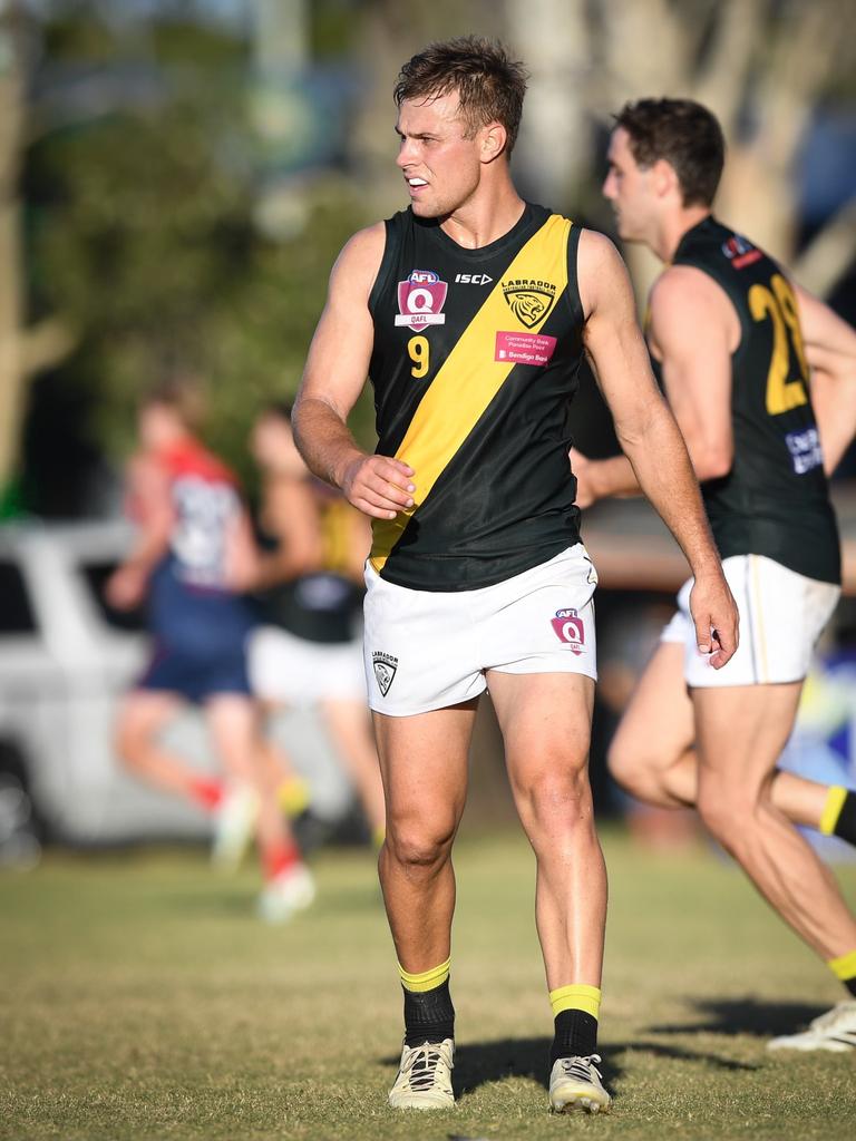 Labrador QAFL player Jay Foon. Picture: Highflyer Images.