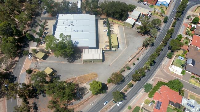 The disused Transport Department depot on the corner of Hamilton Tce and Gorge Rd, Newton, which has been sold for $2.8m to operators of the X Convenience petrol station chain. The land does not include the building to the north. Picture: McGees Property