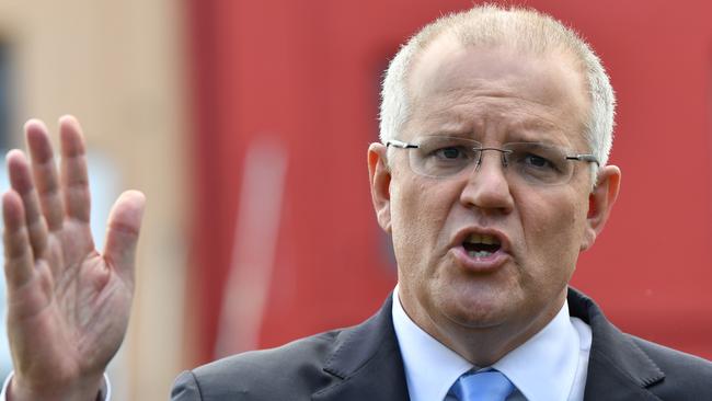 The reality is that putting as much distance between himself and Pauline Hanson is not only the right thing for Scott Morrison to do, it is also the smart thing. Picture: AAP