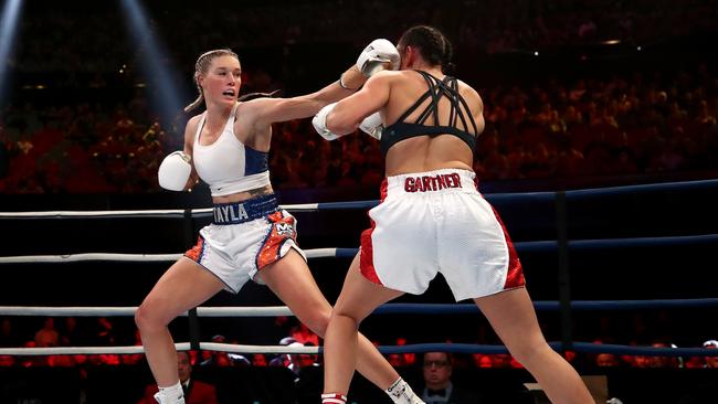 Harris defeated Renee Gartner in Sydney in August. Picture: Getty Images