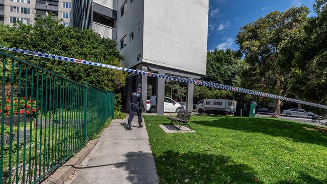 The Camperdown block where Mulligan was allegedly killed. Picture: Monique Harmer