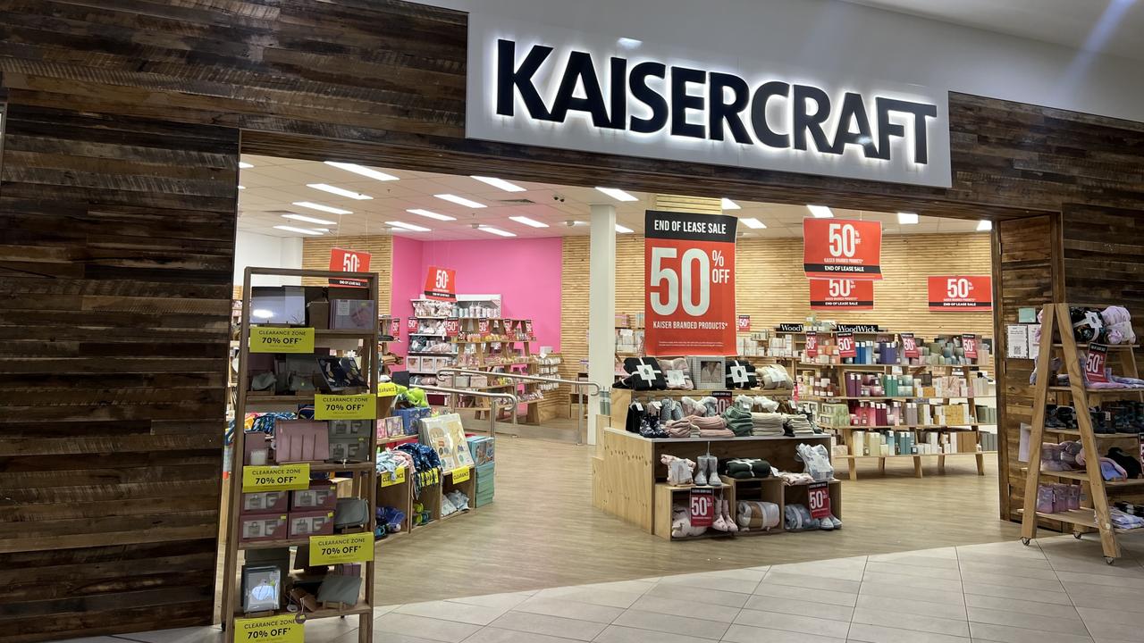 Kaisercraft has will soon become the latest store to leave Geelong's much-maligned Market Square shopping centre. Picture: Gemma Carter