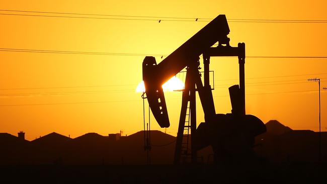 A pumpjack near the oil town of Midland, Texas. Picture: AFP