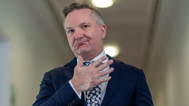 Energy Minister Chris Bowen. Picture: NCA NewsWire / Gary Ramage