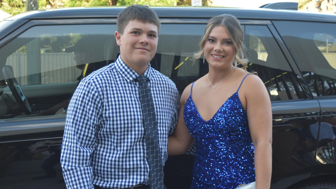 Adrian and Monet de Klerk at the Sunshine Coast Grammar School formal on November 17. Picture: Sam Turner