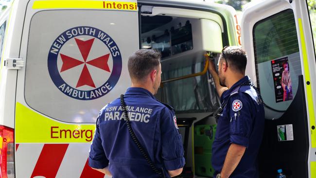 SYDNEY, AUSTRALIA - OCTOBER 05 2020:NSW Ambulance Services in Sydney Australia, on OCTOBER 05 2020. Picture: NCA Newswire / Gaye Gerard