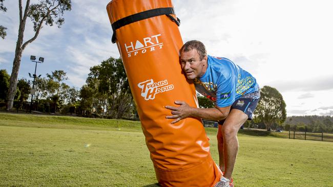 Captain Coach of The Gold Coast Titans Physical Disability Team Terry Linton. Picture: Jerad Williams