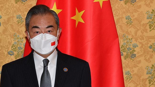 Chinese Foreign Minister Wang Yi. Picture: AFP