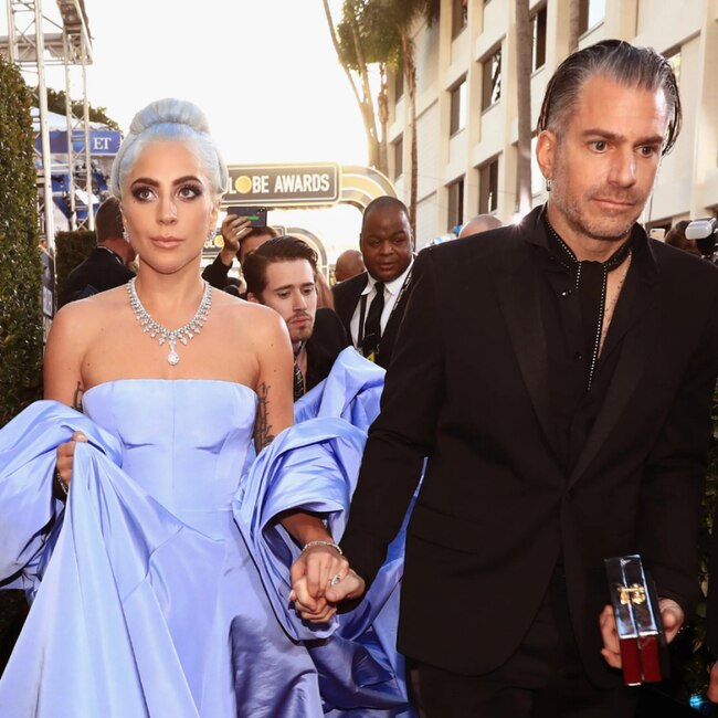 Carino with former-fiance Lady Gaga.