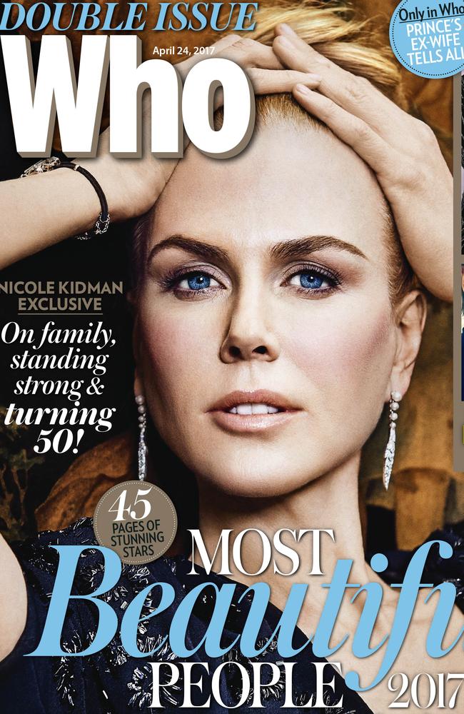 Who's Most Beautiful edition, out now. Picture: Who magazine