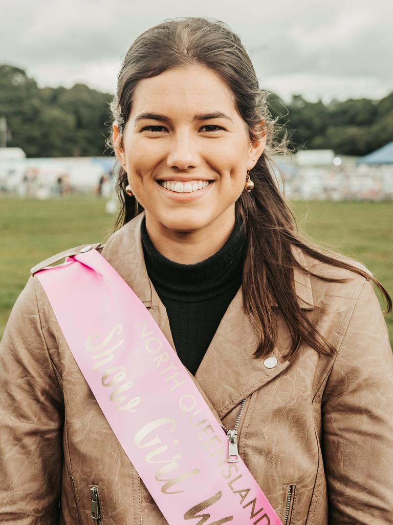 Accountant and grazier Jessie Gofton is using her business background to promote her district at the Ekka.