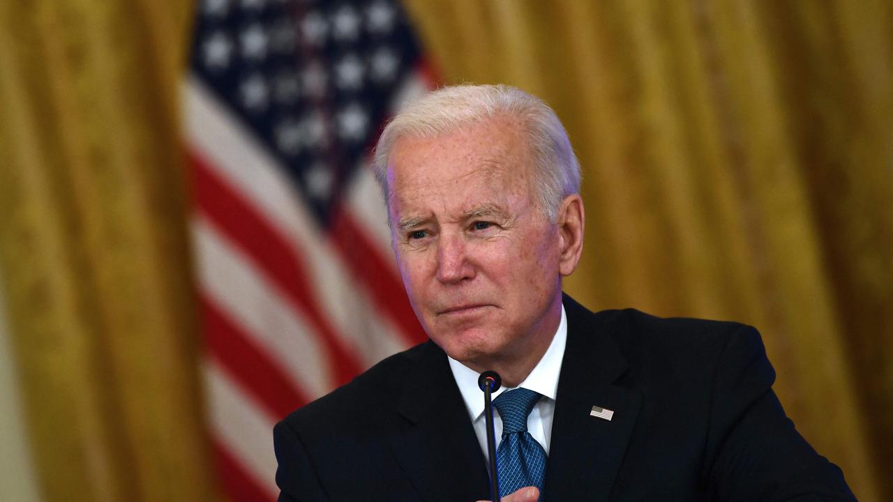 US President Joe Biden says he currently has no intention of sending troops to Ukraine. (Photo by Brendan Smialowski / AFP)