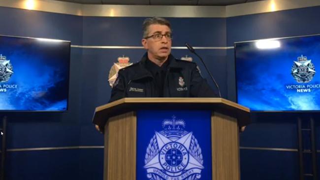 Detective Insp. Darren Cooper was allegedly involved in an altercation with colleagues at Wantirna.