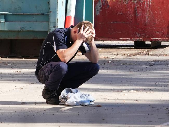 At the former GMH Factory site on Phillip Highway, an industrial accident has occurred. (More information to come). 30 May 2025. Picture: Dean Martin