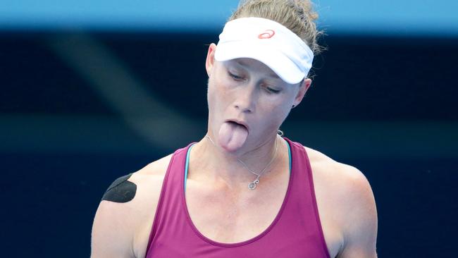 Sam Stosur could face a tough road at the Brisbane International.