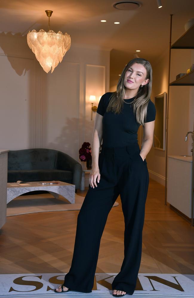 Kristina Gianneas from SSKIN has won the best facialist on the Gold Coast competition. Thursday May 23, 2024. Picture, John Gass