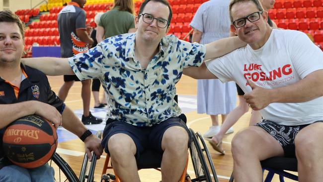 Member for Solomon Luke Gosling discusses the challenges faced by NT’s Para athletes and how the new funding initiative will support their journey to the world stage. Picture: Mitchell Hearne.