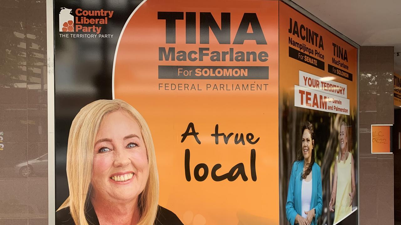 Tina MacFarlane’s office brands herself as a ‘true local’. Picture: File