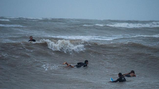 Lots of people got their boards out after work on Tuesday. Picture: Pema Tamang Pakhrin