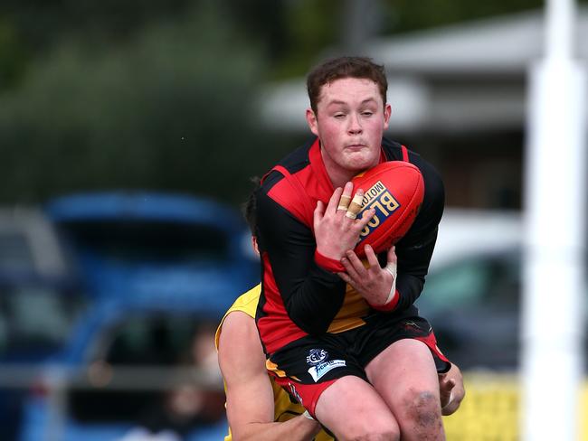 GFL: St Joseph's v Colac. No 43. Hunter Lewis for St Joseph's.