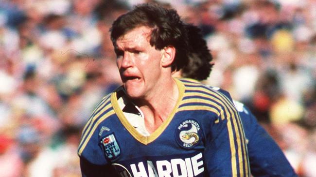 Peter Wynn won three premierships with the Eels in the 1980s. Picture: Action Photographics