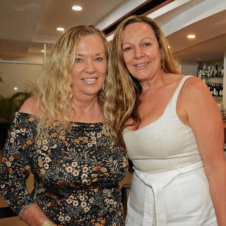 Michelle Johns and Michelle Parry at Members Day at Southport Yacht Club, Main Beach. Picture: Regina King.