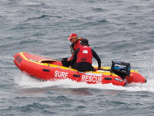 An 11-year-old boy was swept out to sea on Sunday. Picture: NewsWire