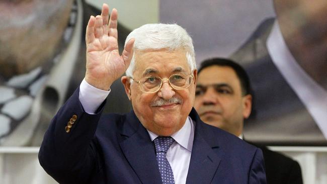 Palestinian president Mahmud Abbas has warned acute tensions could boil over if Mr Trump moves the US embassy in Israel to Jerusalem. Picture: AFP/ Hazem Bader.
