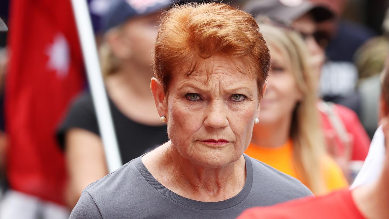 One Nation leader Pauline Hanson is calling for an investigation into the late Senator’s bullying claims. Picture: Liam Kidston