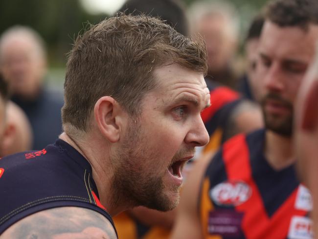 EDFL Footy: Aberfeldie v East KeilorEast Keilor coach Tim Bongetti. Picture: Stuart Milligan