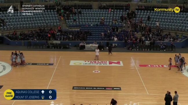 Replay: Sydney Catholic Schools Netball Championship Finals - Aquinas College Menai v Mount St Josephs Milperra (Junior)