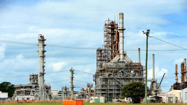 The Lytton refinery in Brisbane. Picture: Richard Walker