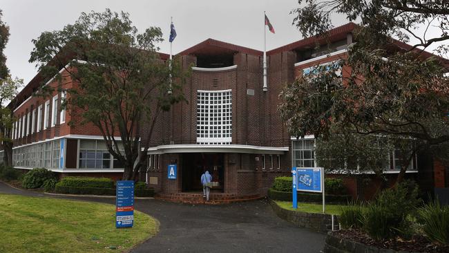 Footscray’s Victoria University received the lowest satisfaction ranking of the state’s institutions. Picture: George Salpigtidis